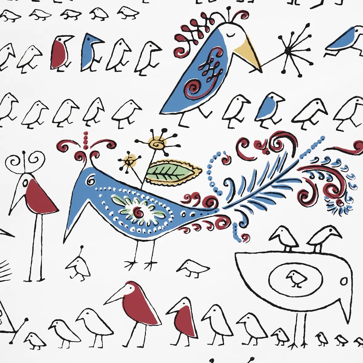 Aviary_ MULTI ON WHITE