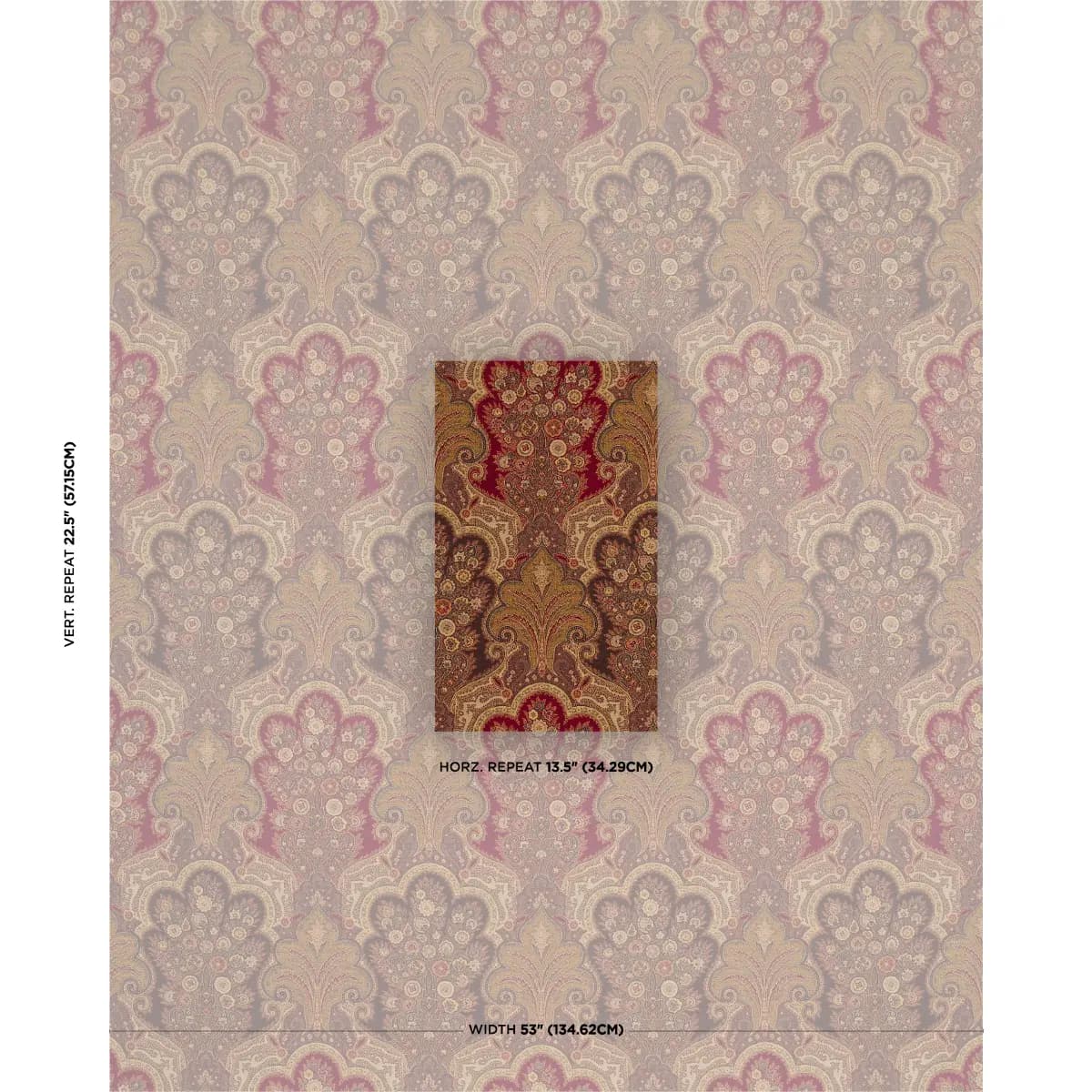 NEW CASTLE PAISLEY_ CRANBERRY