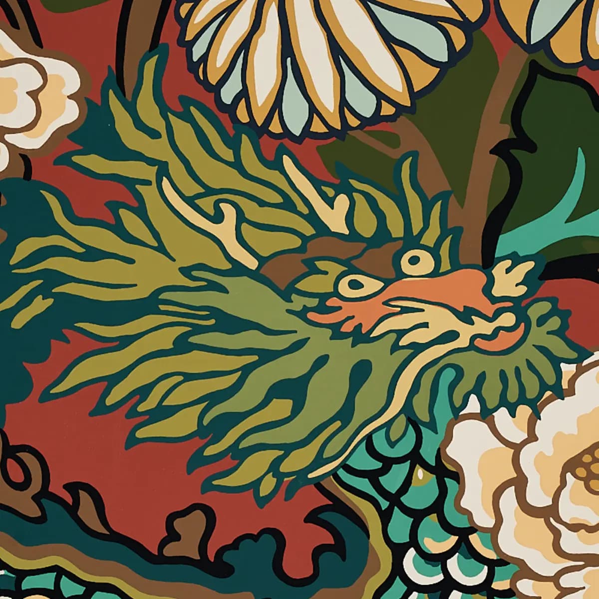 CHIANG MAI DRAGON_ LACQUER