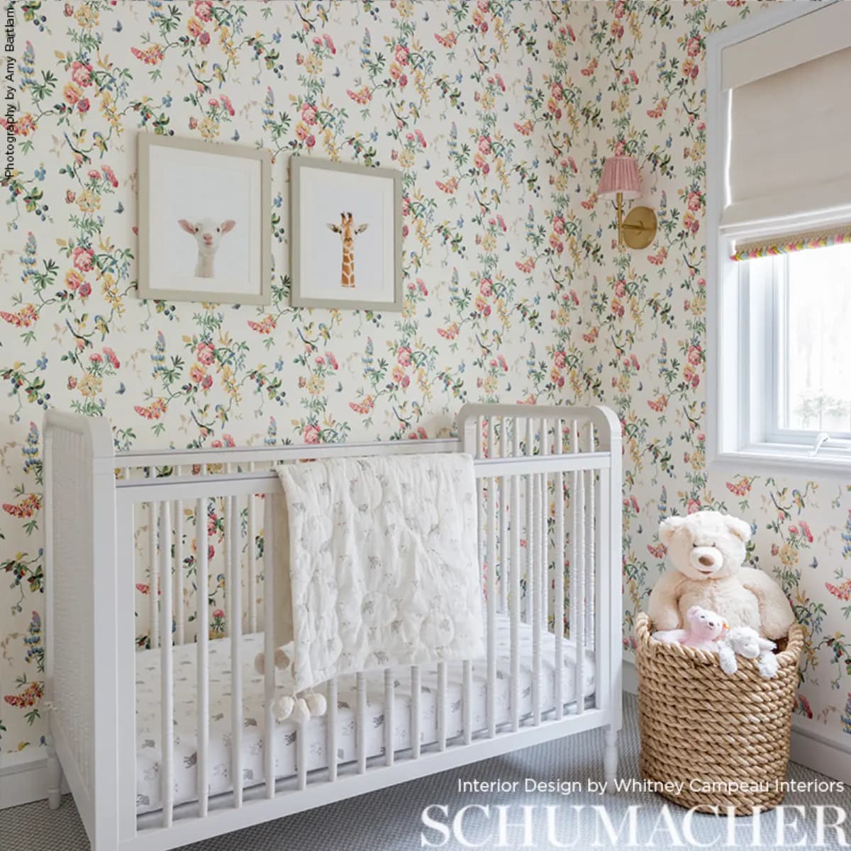 CHICKADEE FLORAL_ PRIMARY