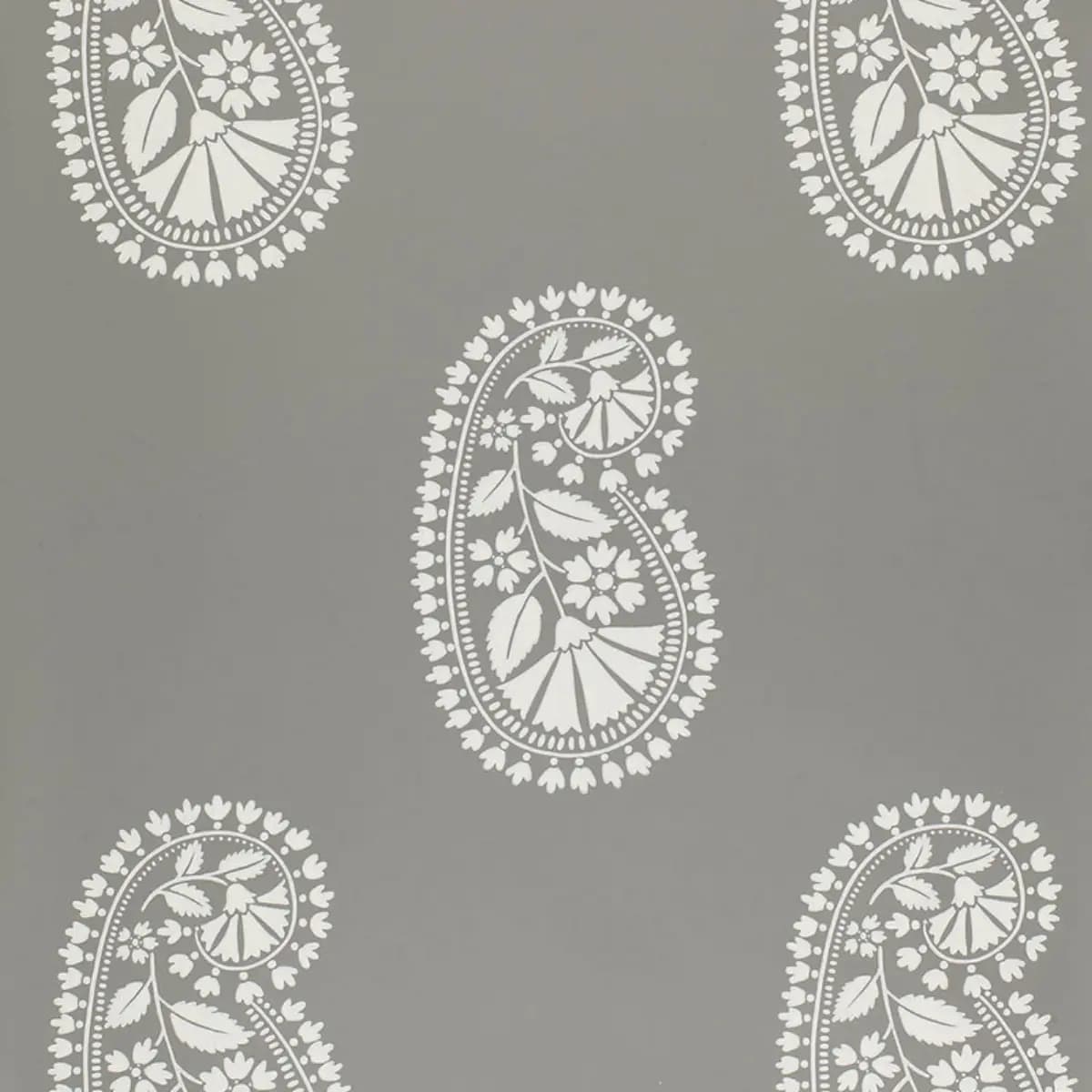 INDORE PAISLEY_ CHARCOAL
