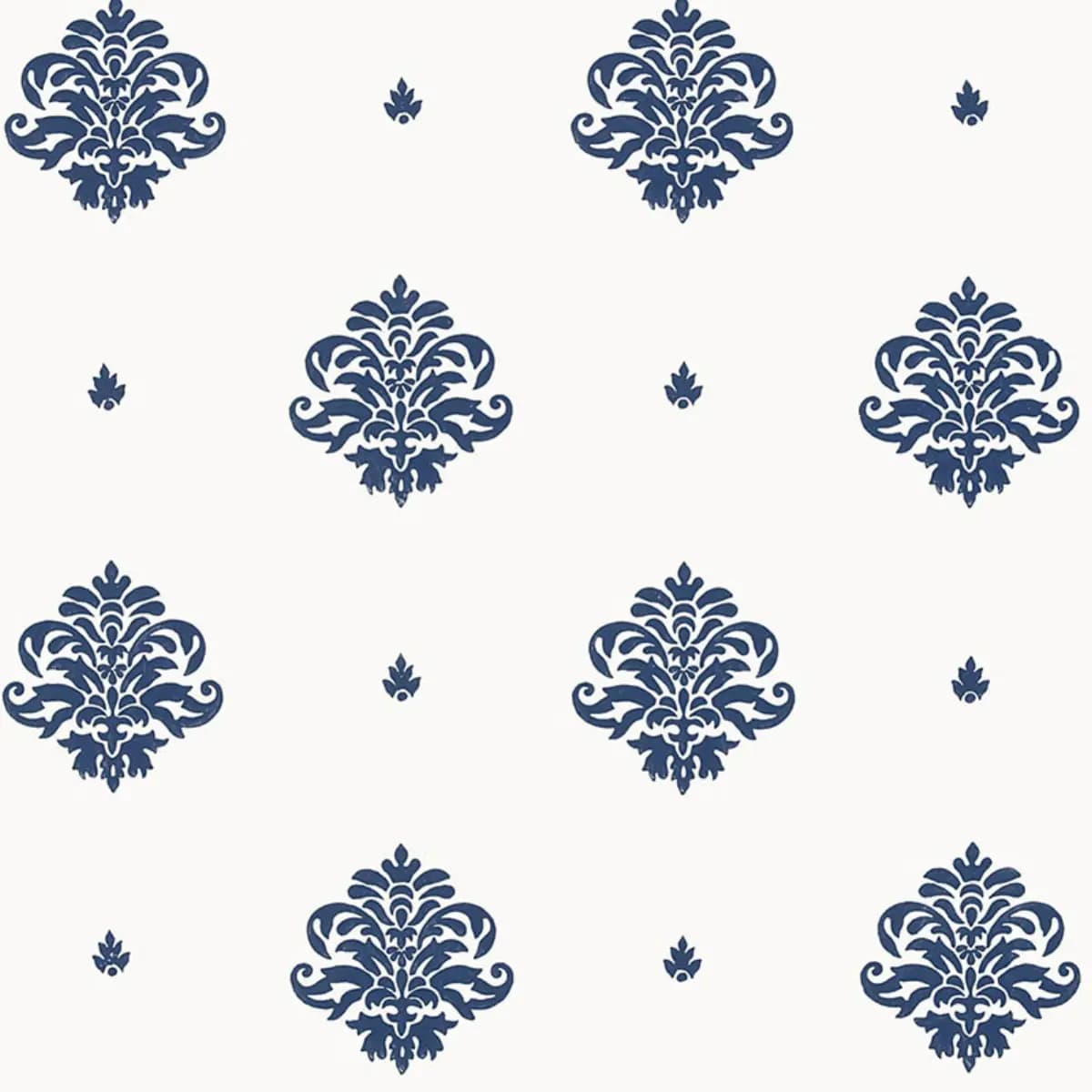 MAYLA DAMASK_ NAVY