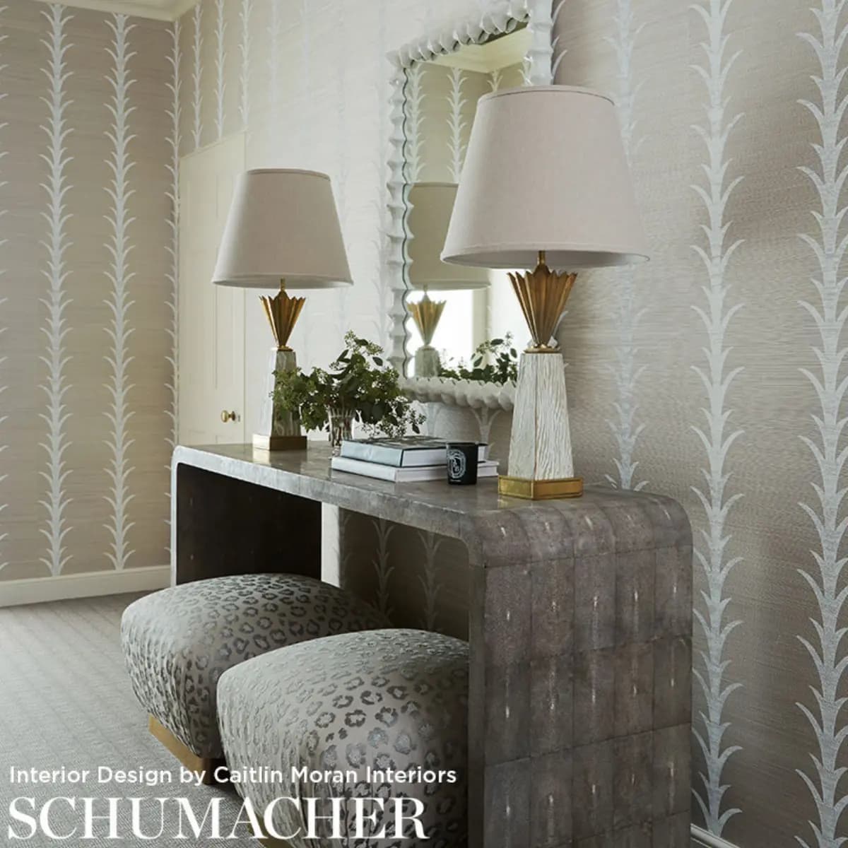 ACANTHUS STRIPE SISAL_ FOG & CHALK