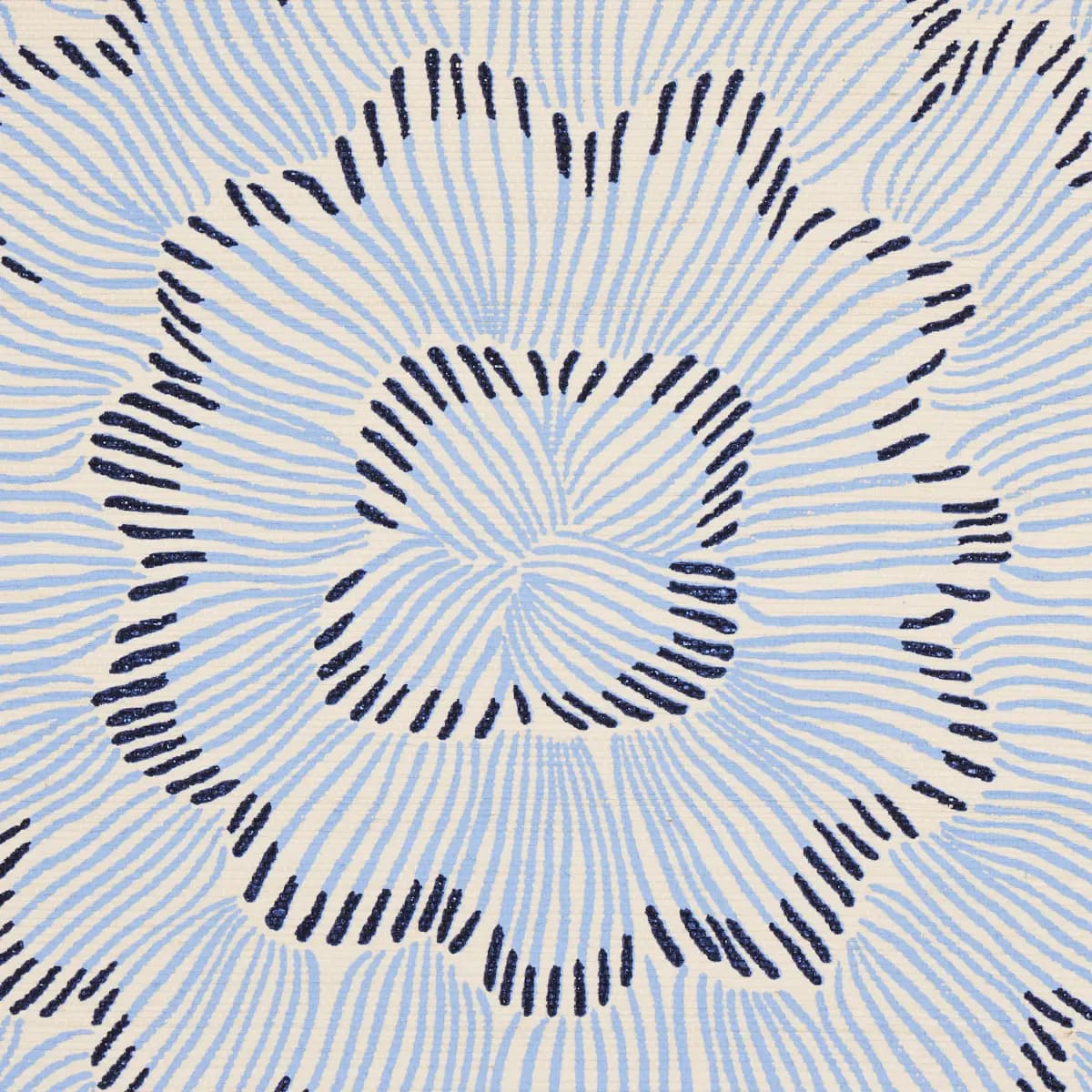 FEATHER BLOOM SISAL_ TWO BLUES