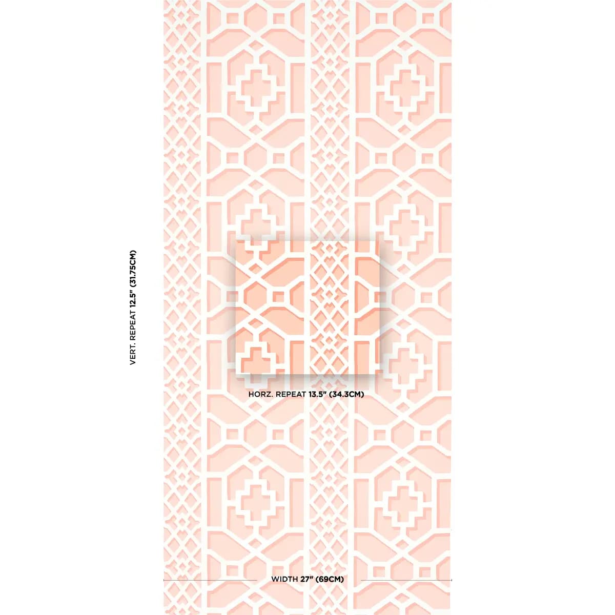 ZANZIBAR TRELLIS_ CORAL