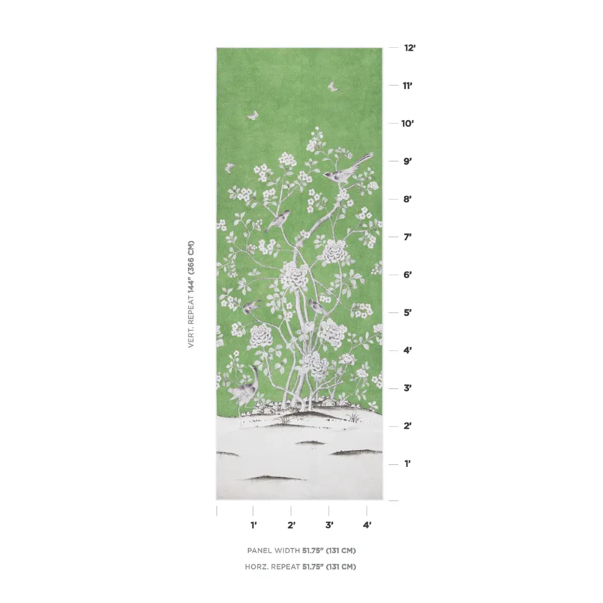 CHINOIS PALAIS PANEL_ LETTUCE