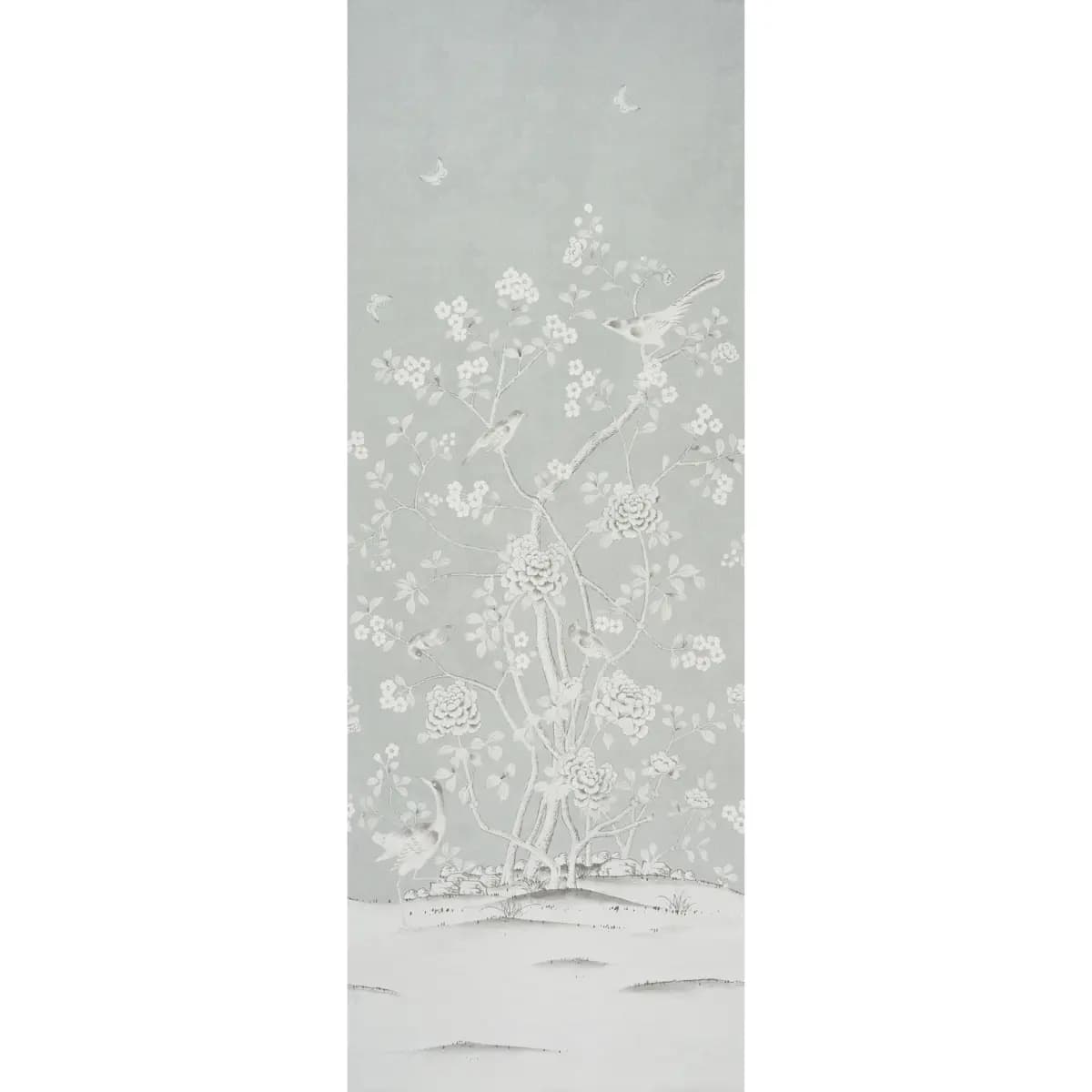 Chinois Palais Panel_ GRISAILLE