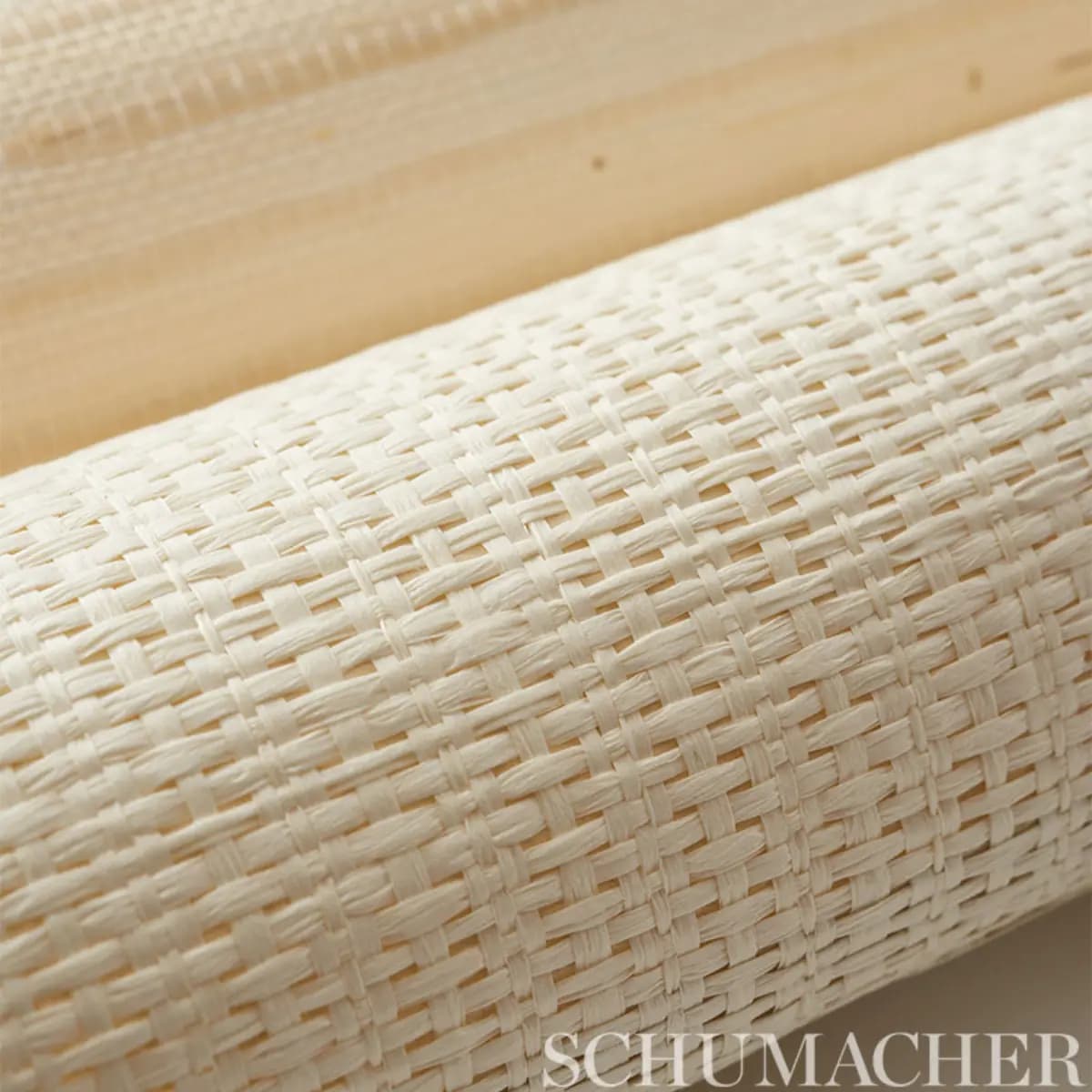 BANDED GRASSCLOTH_ CREAM
