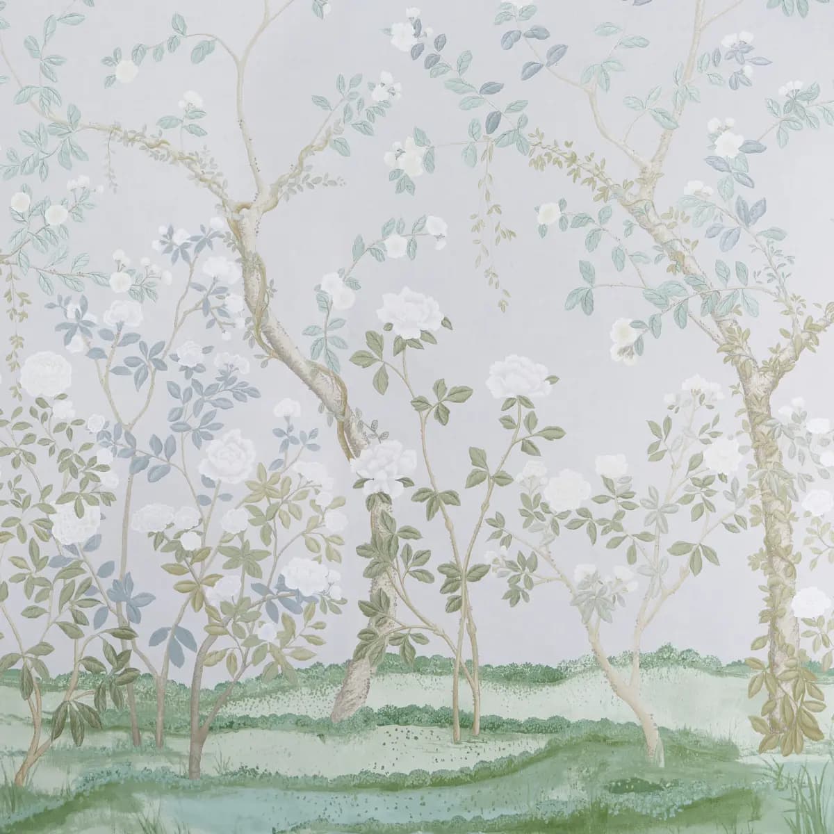MADAME DE POMPADOUR PANEL SET_ GREY