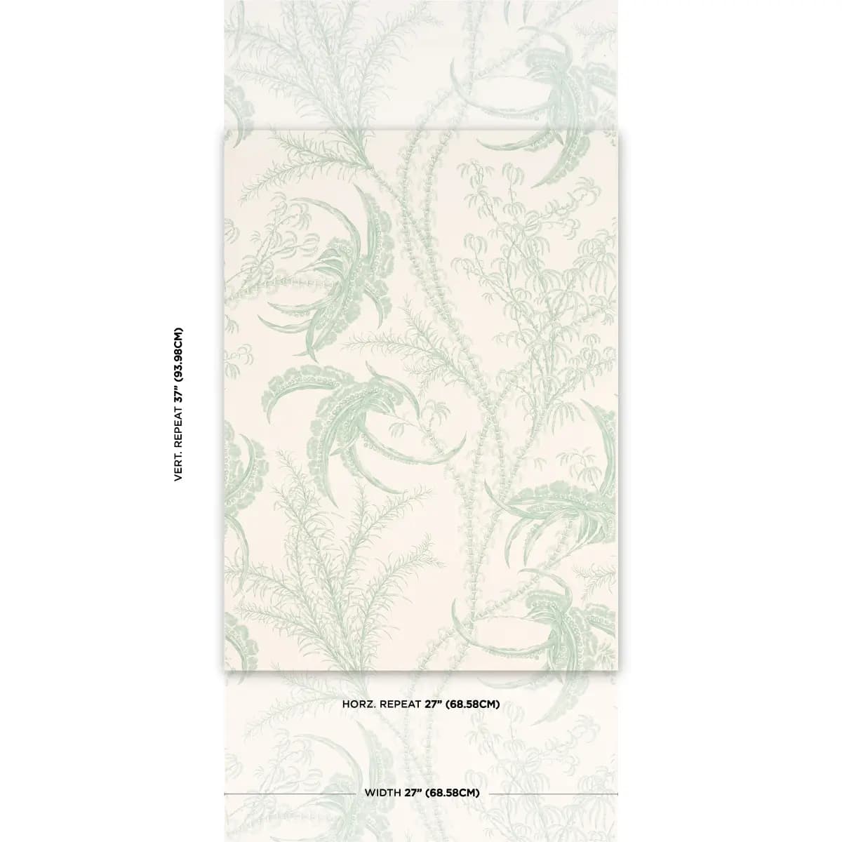 Ocean Toile_ EUCALYPTUS ON LINEN
