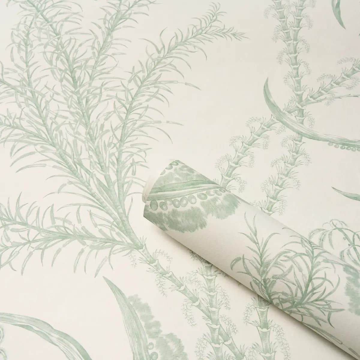 Ocean Toile_ EUCALYPTUS ON LINEN