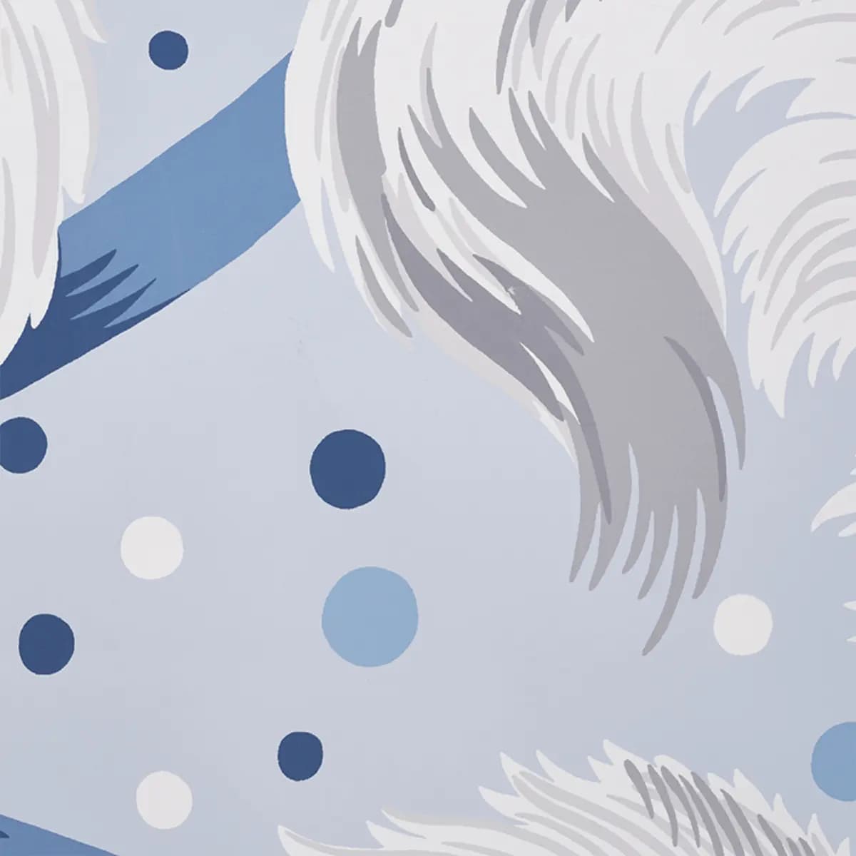 PLUMES ET RUBANS_ BLUE