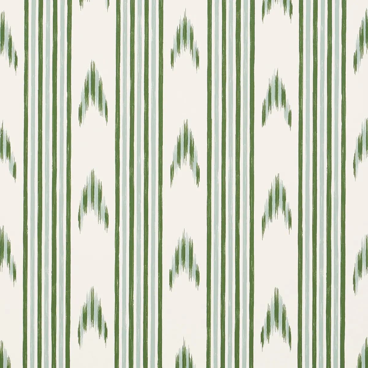 SANTA BARBARA IKAT_ LEAF GREEN