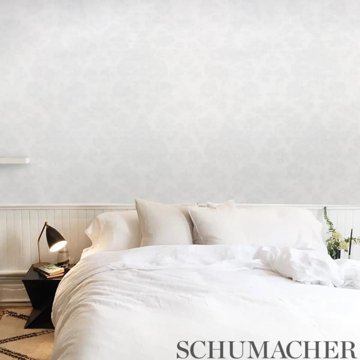 SIMONE DAMASK GRASSCLOTH_ SILVER