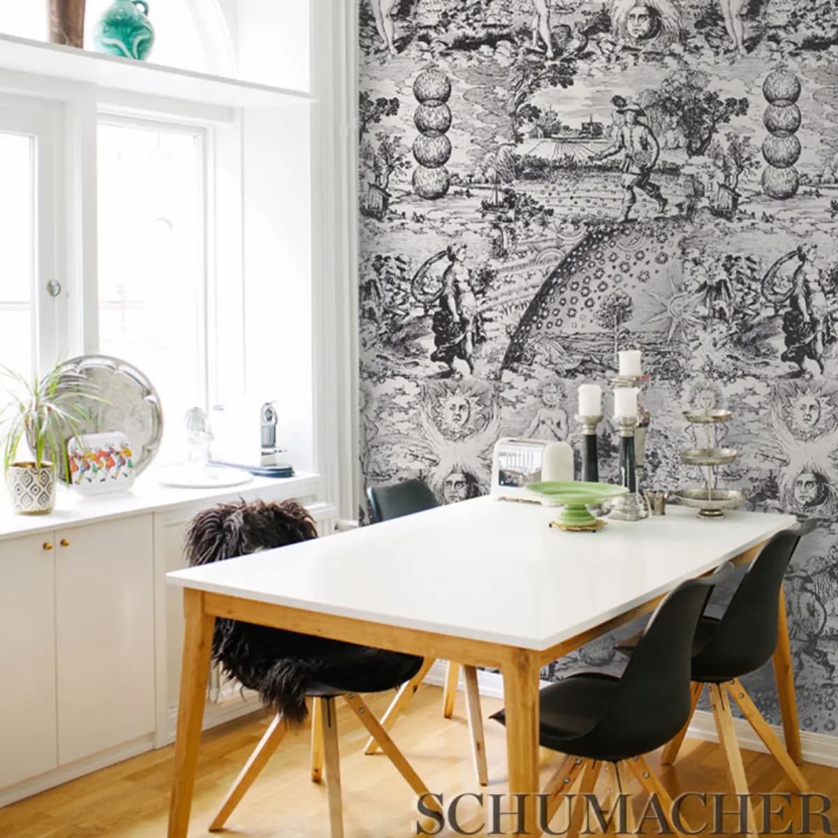 Modern Toile_ INDIGO