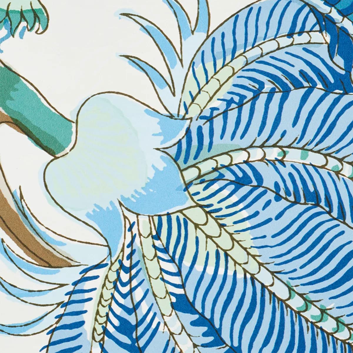 INDIAN ARBRE_ PEACOCK & EMERALD