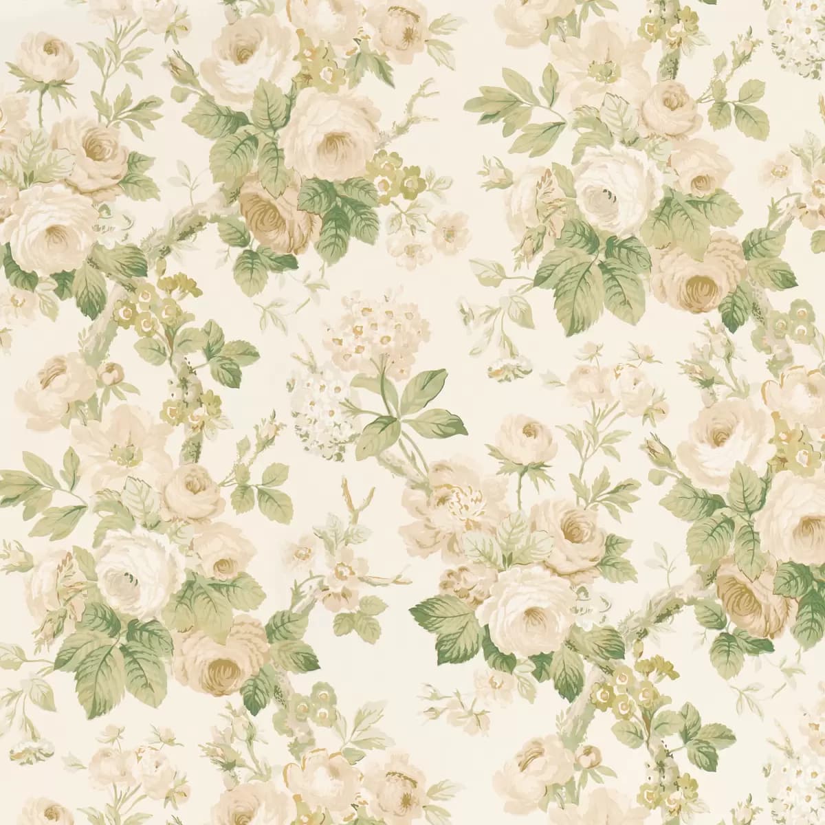 Nancy Floral_ IVORY
