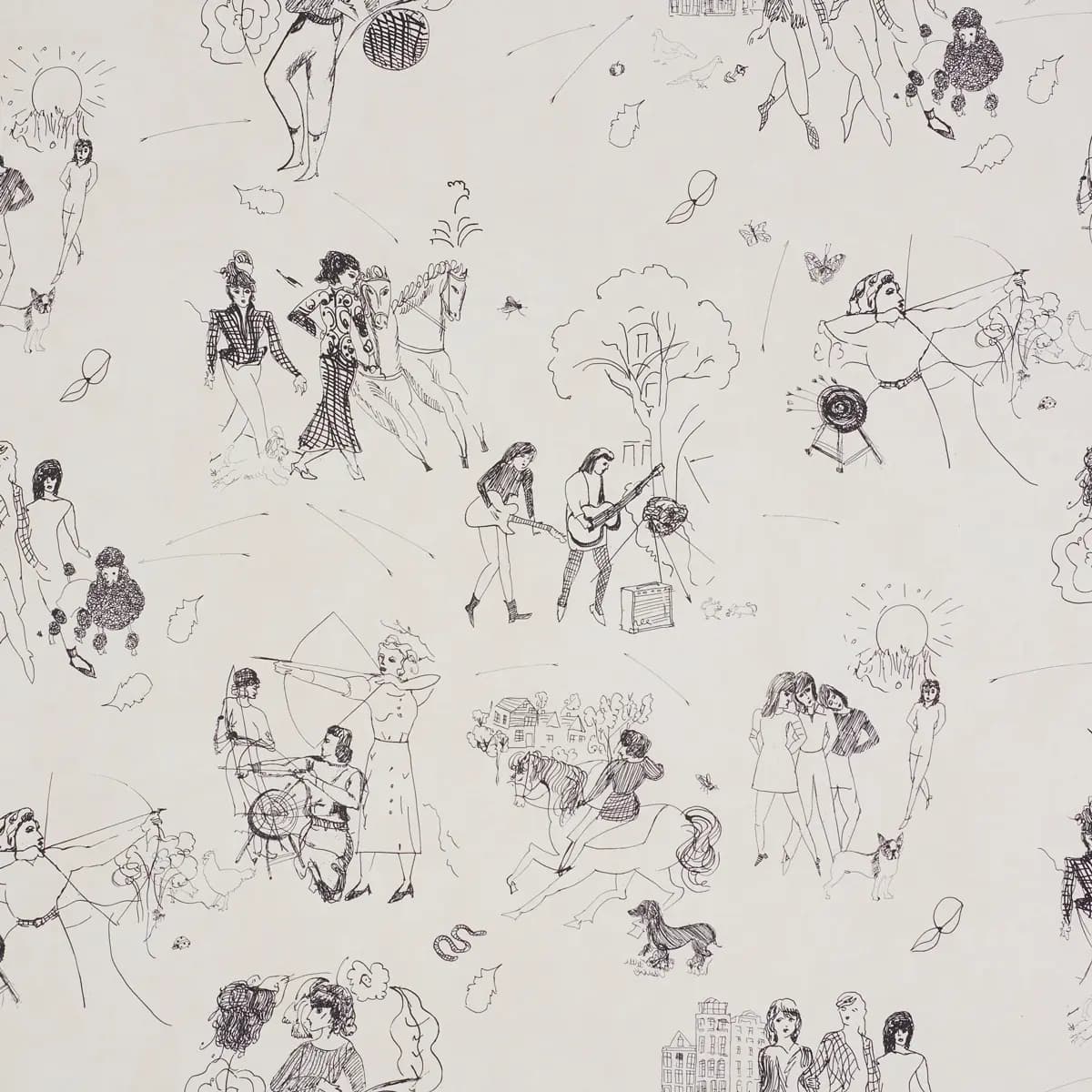 TOILE DE FEMMES_ PARCHMENT
