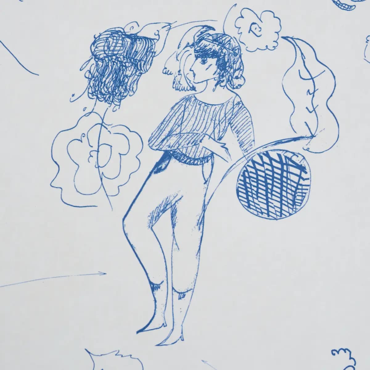 TOILE DE FEMMES_ INDIGO