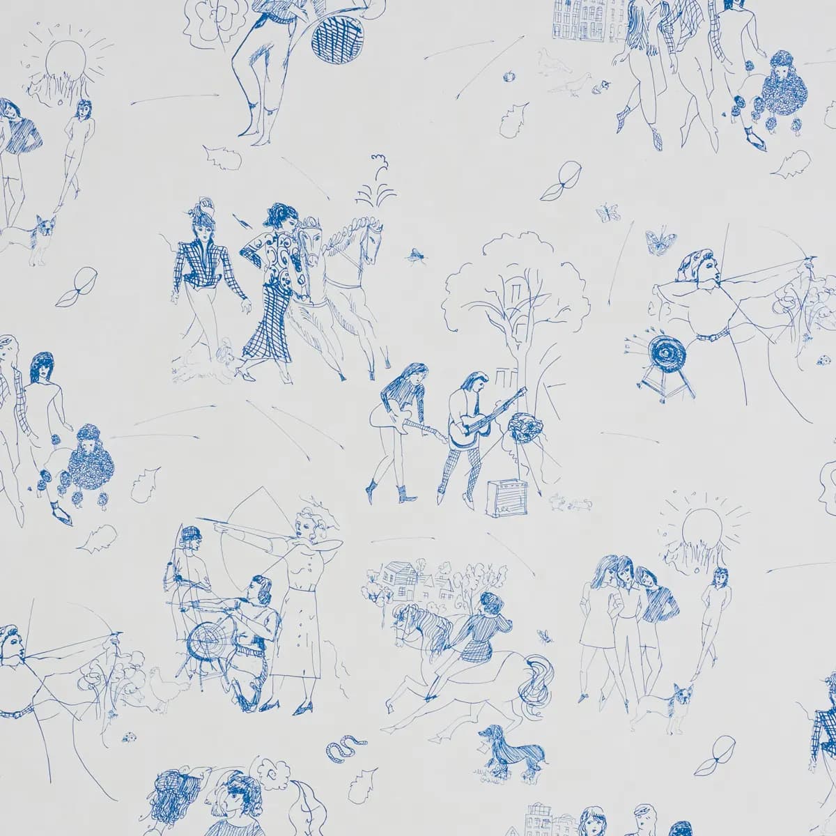 TOILE DE FEMMES_ INDIGO