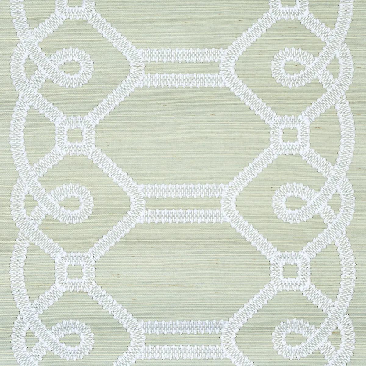 ZIZ EMBROIDERED SISAL_ MINERAL