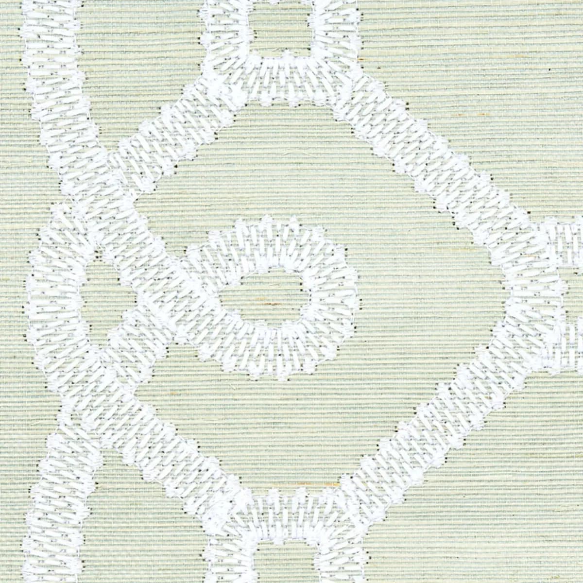ZIZ EMBROIDERED SISAL_ MINERAL