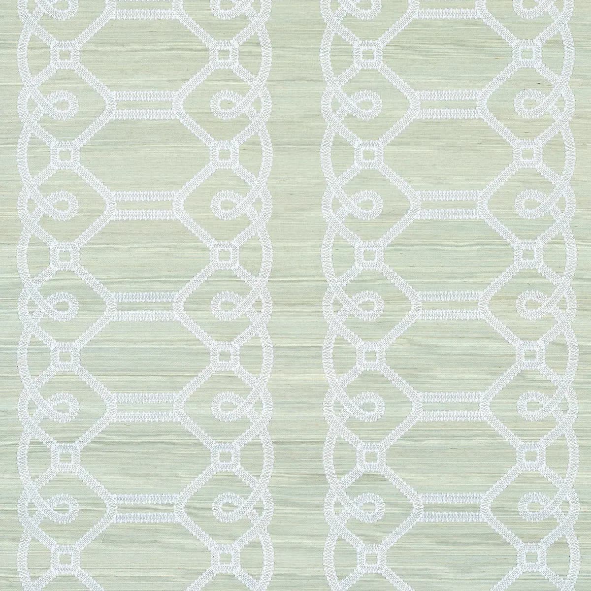 ZIZ EMBROIDERED SISAL_ MINERAL
