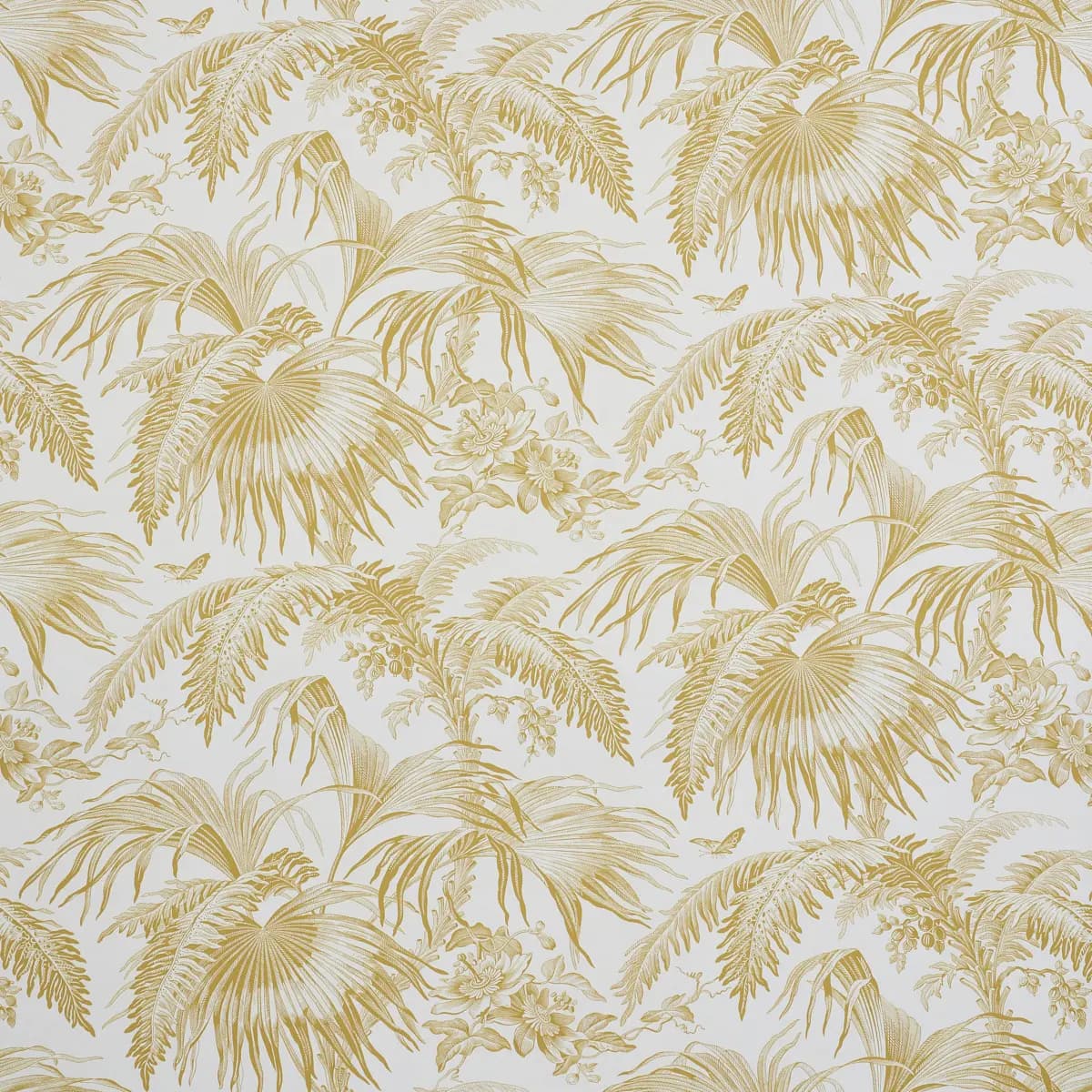 TOILE TROPIQUE_ GOLD