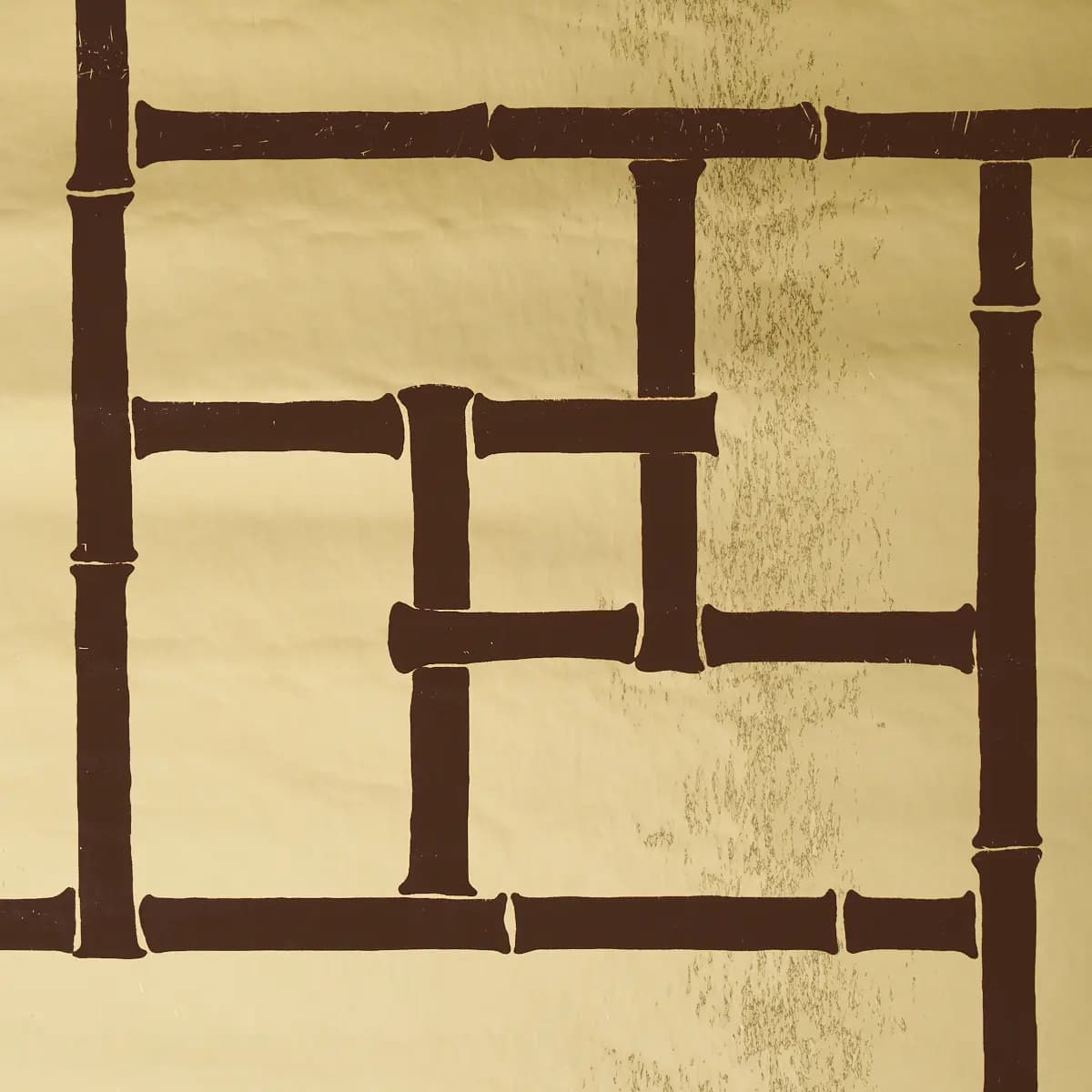 TRELLIS METALLIC_ GLAM GOLD