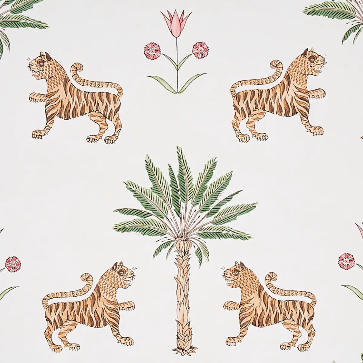 TIGER PALM_ CRIMSON