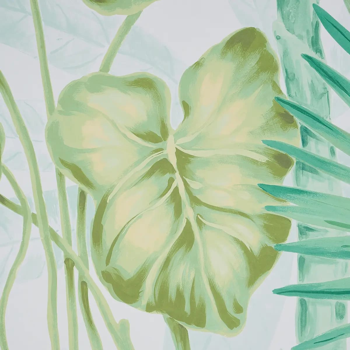 BIG TROPICAL PANEL SET_ GREEN
