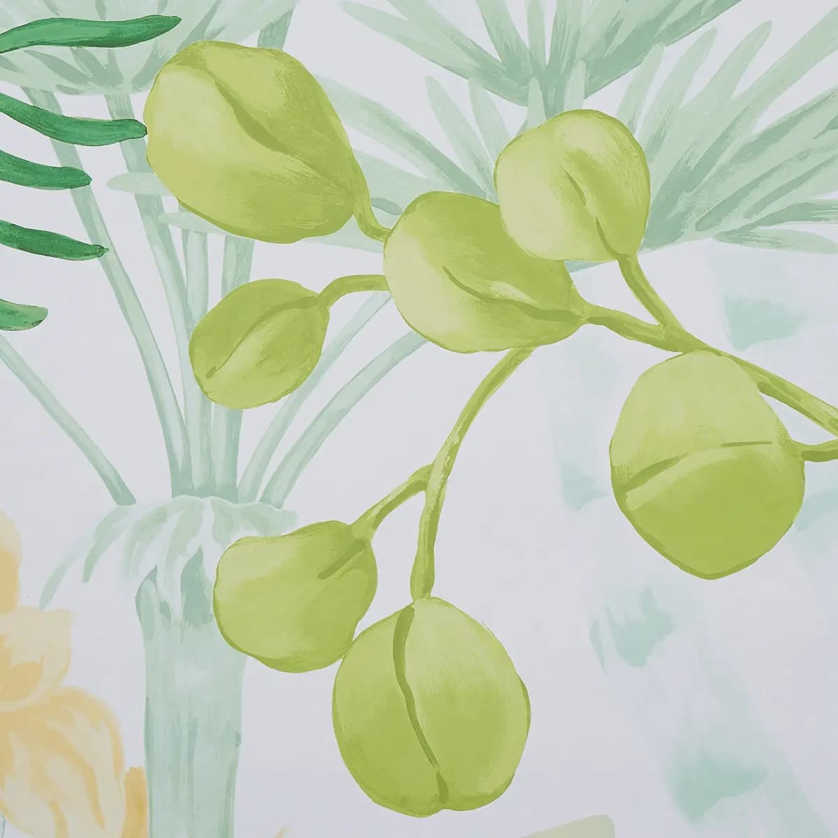 BIG TROPICAL PANEL SET_ GREEN