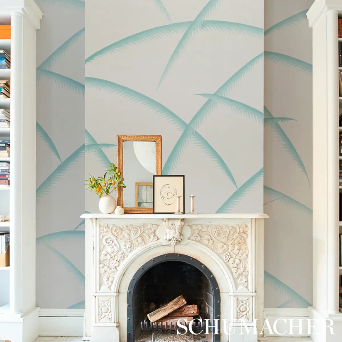 DECO PALMS_ SEAGLASS
