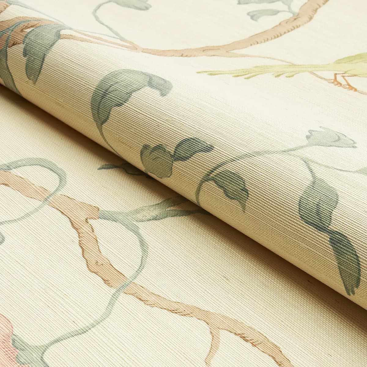 WISTERIA SISAL_ TEAL & SOFT PINK