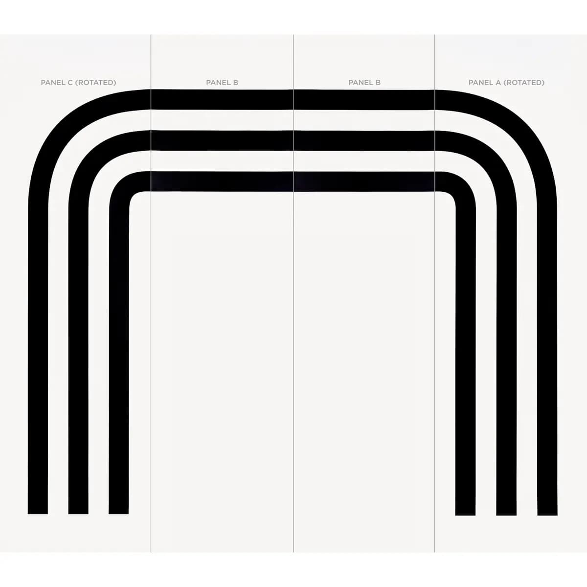 VIRGINIA PANEL A_ BLACK
