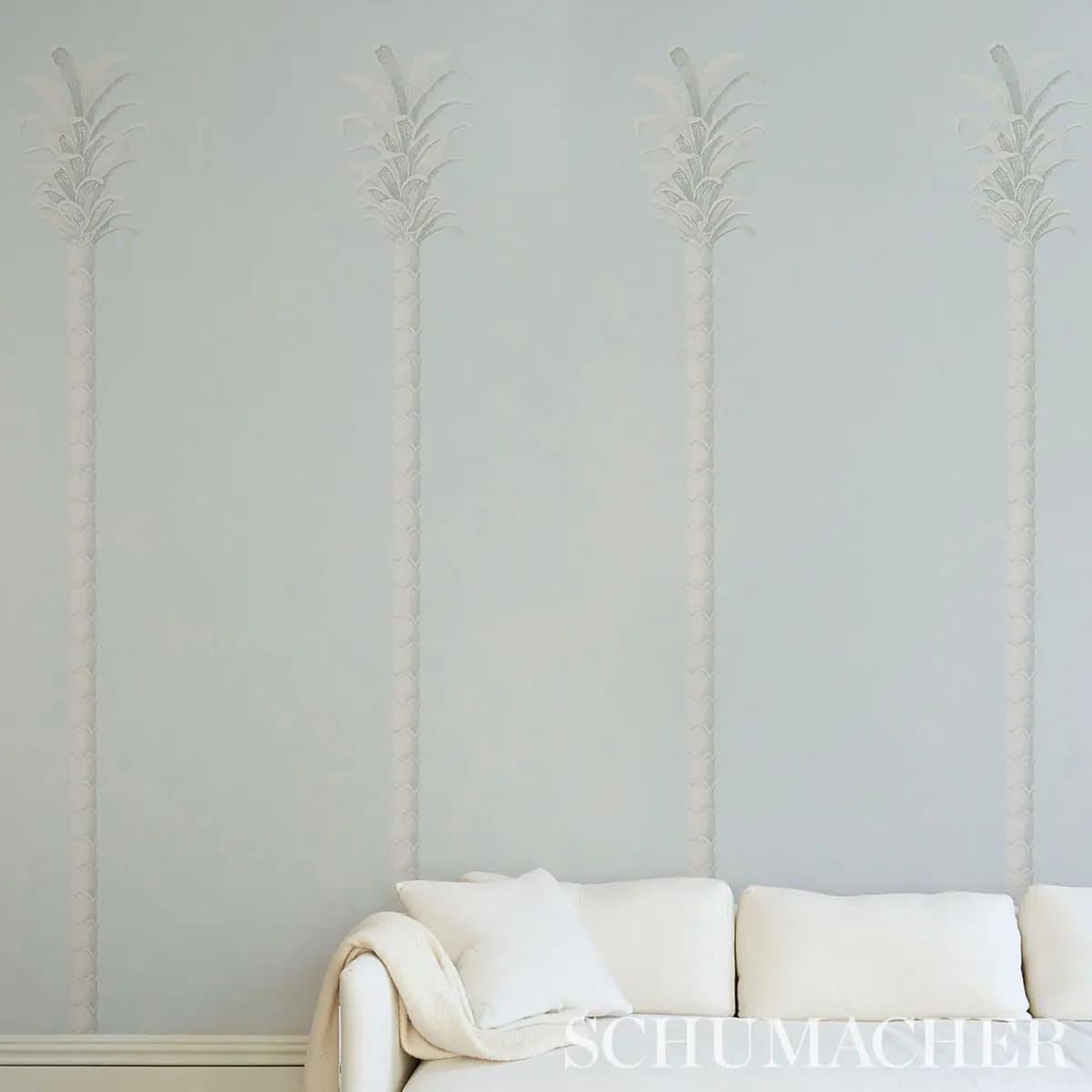 VILLA PALM PANEL_ BLUE