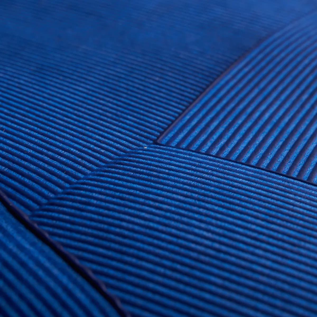 Hand Combed Plaster_ YVES BLUE