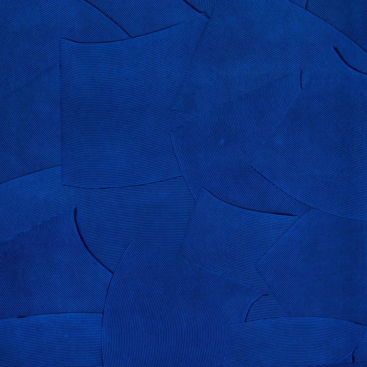Hand Combed Plaster_ YVES BLUE