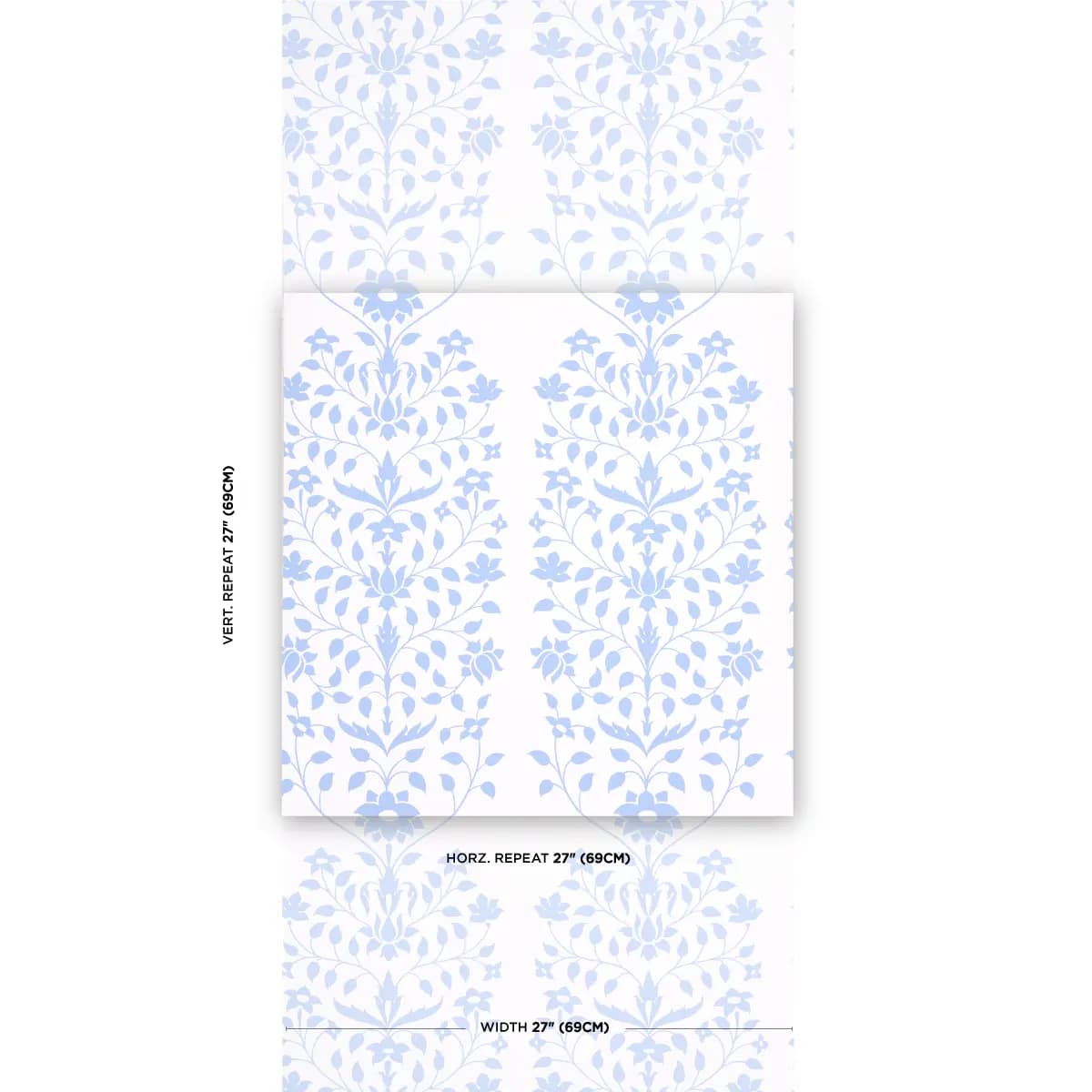 JAIPUR MUGHAL FLOWER_ BLUE