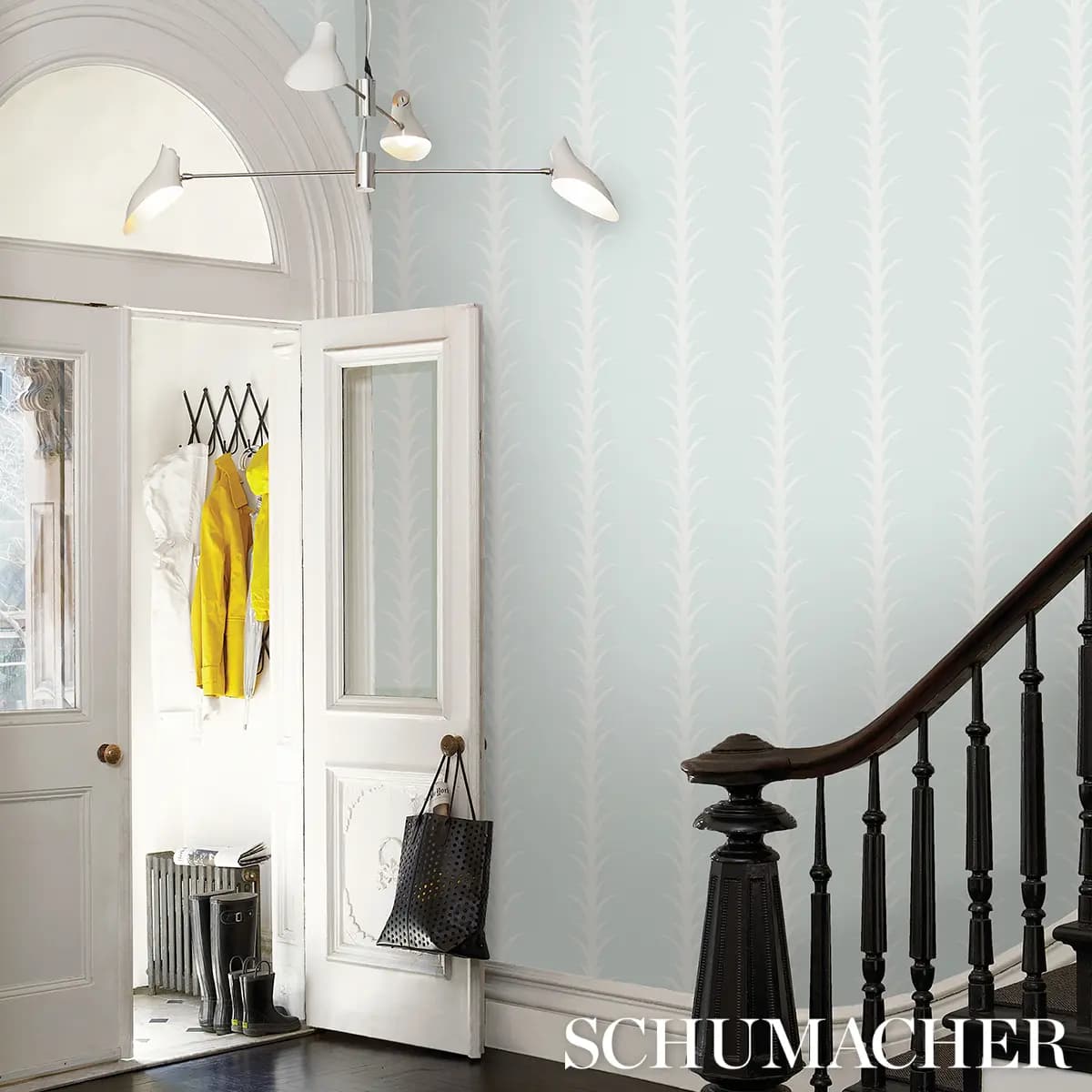 ACANTHUS STRIPE_ IVORY ON MINERAL