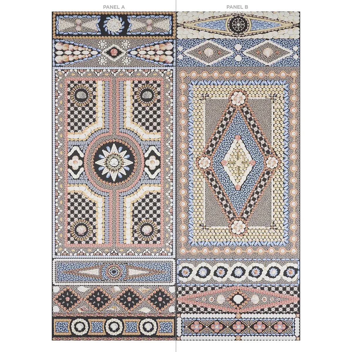 SHELL GROTTO PANEL A_ ONYX MULTI
