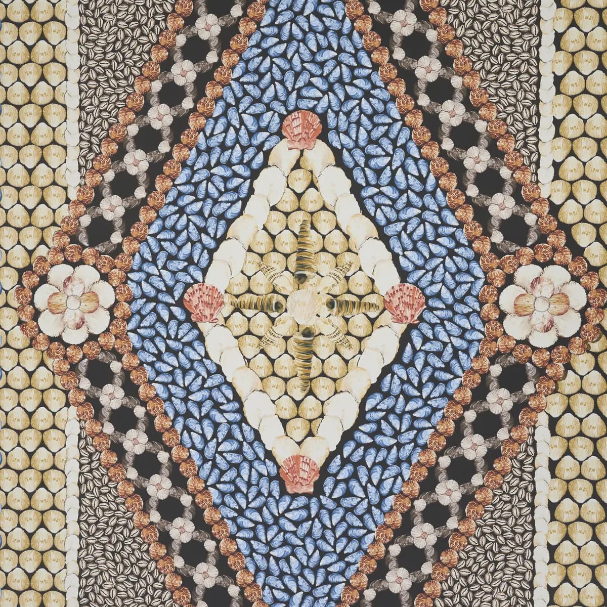 SHELL GROTTO PANEL B_ ONYX MULTI