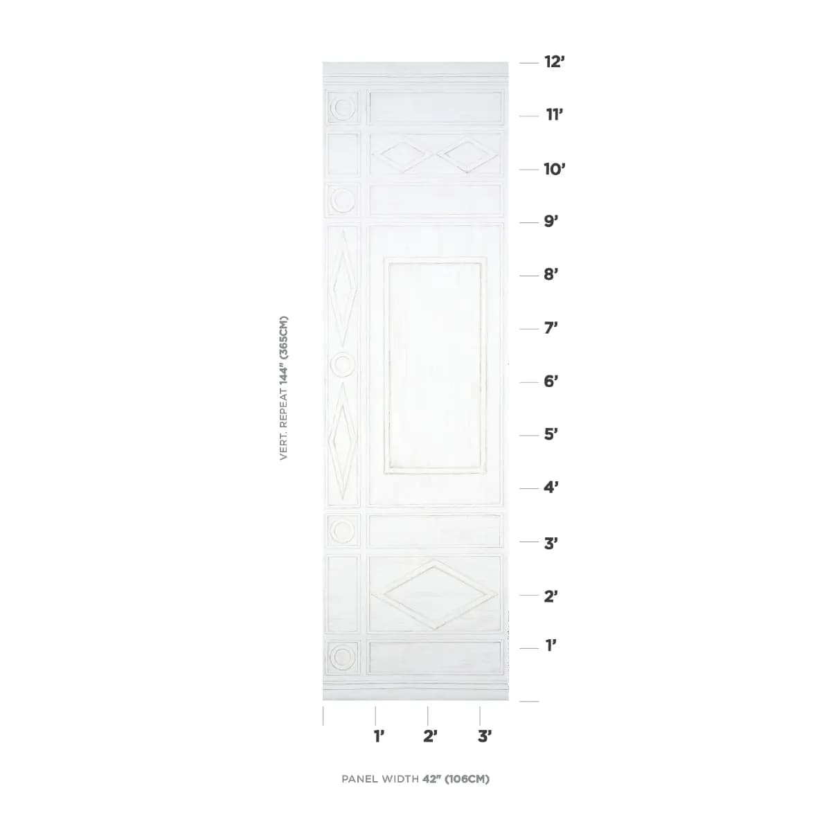 SWEDISH MANOR PANEL A_ WHITE