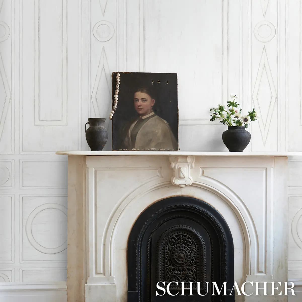 SWEDISH MANOR PANEL A_ WHITE