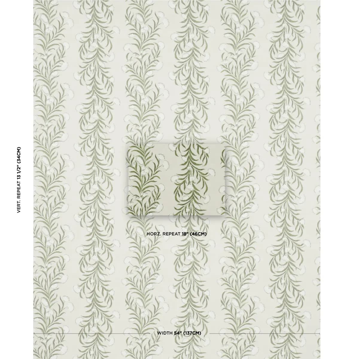 TASMANIAN MIMOSA_ IVORY & GREEN
