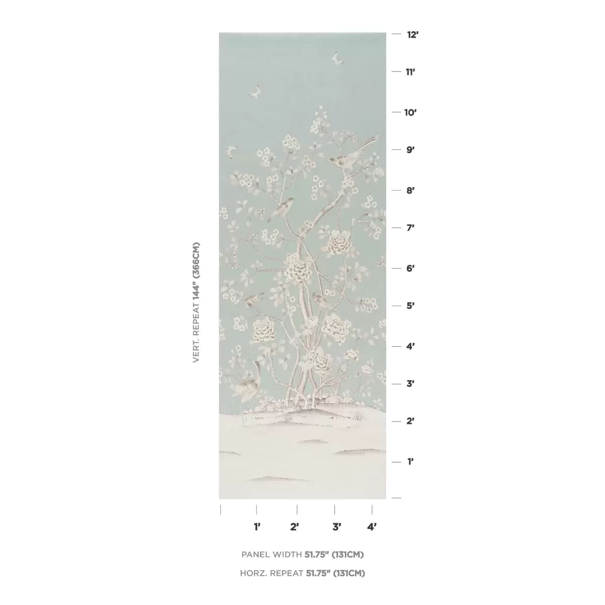 Chinois Palais Panel_ DUCK EGG