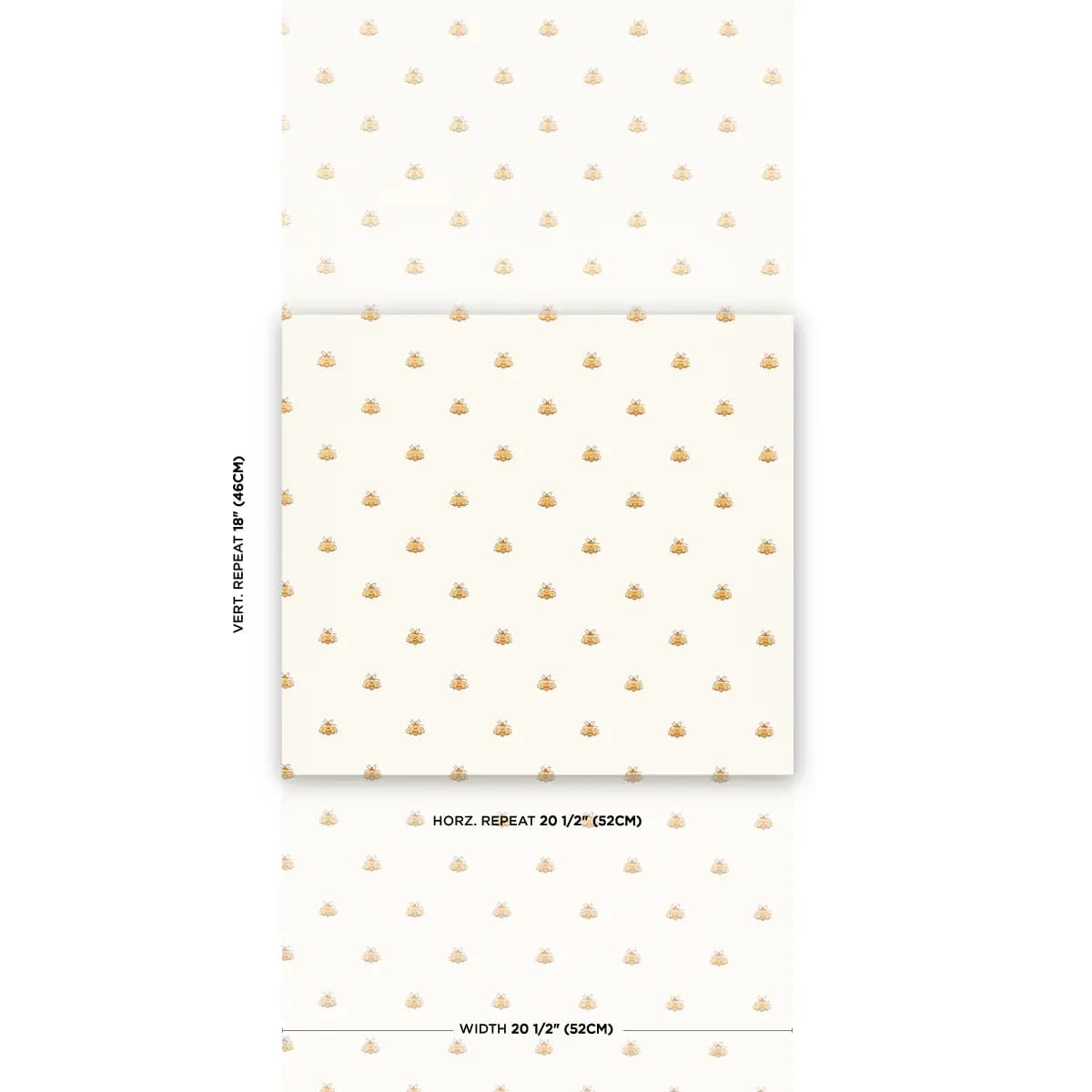 HUBERT'S BEES_ WHITE & GOLD