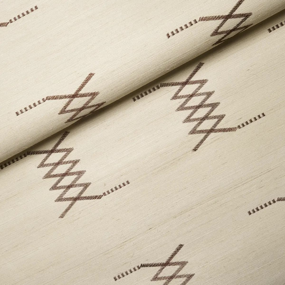 Kin Sisal Embroidery_ HAZEL ON IVORY
