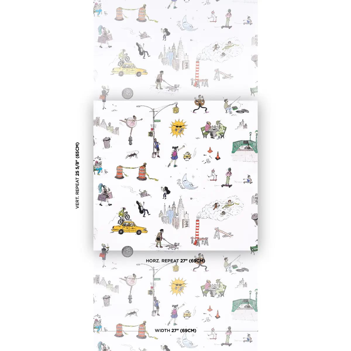 Joana Avillez's Street Scenes_ MULTICOLOR ON WHITE