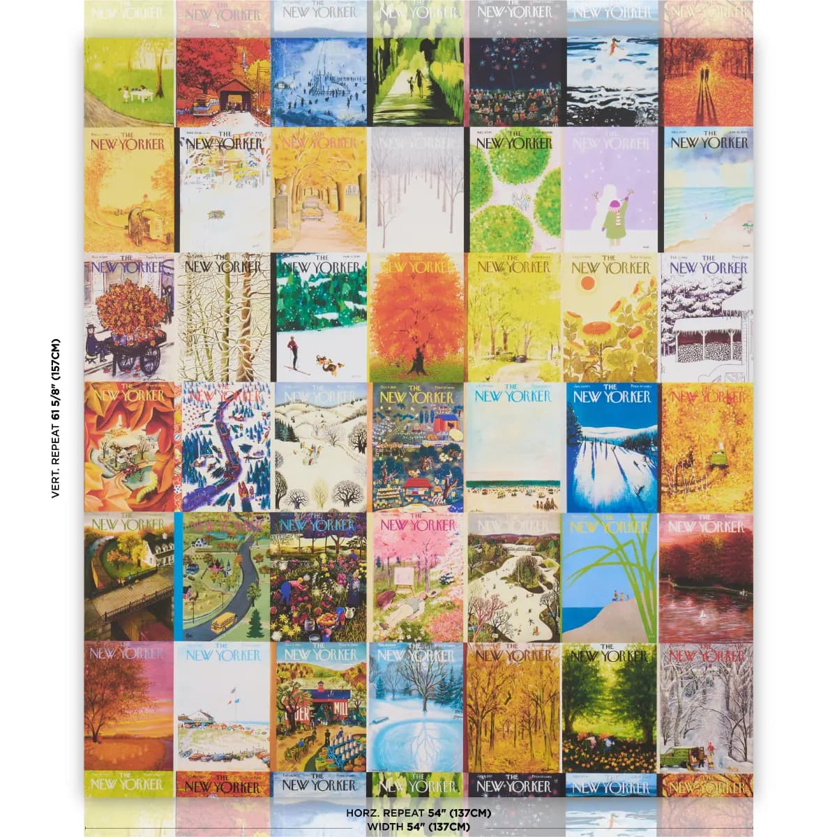 The New Yorker Seasonal Covers_ MULTICOLOR
